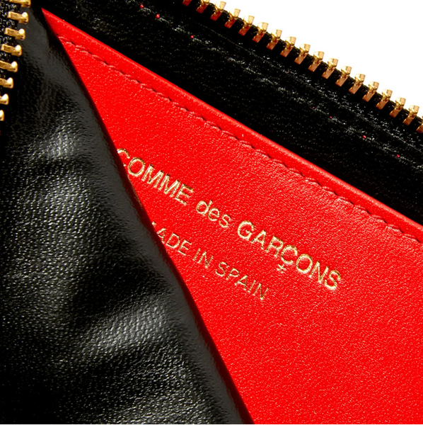 【金土日値下げ】CommedesGarçons wallet SA3100HL CDG Huge Logo Wallet SA3100HL (Red) – BASE Superstore