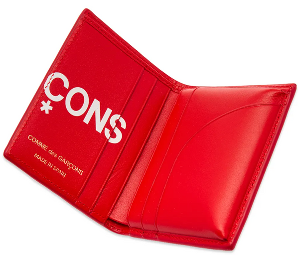 CDG Huge Logo Wallet SA0641HL Red