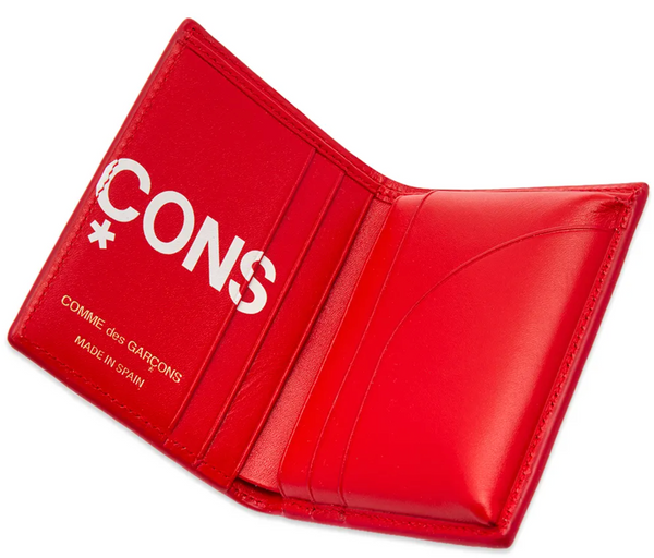 CDG Huge Logo Wallet SA0641HL (Red)