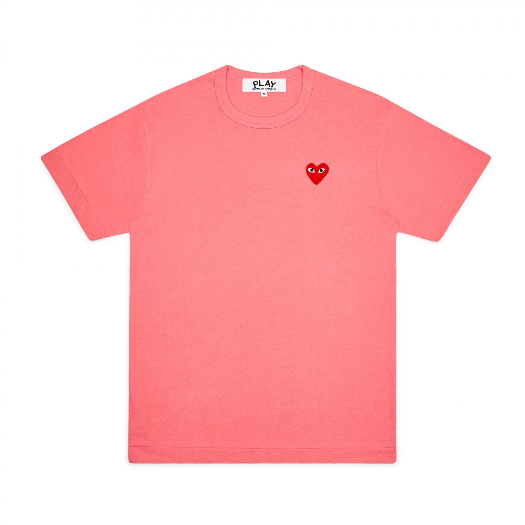 Play Comme des Garcons Red Heart T-Shirt (Pink)