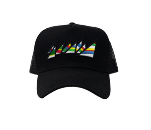 ROK MIA | BLACK OG TRUCKER HAT | ONE SIZE