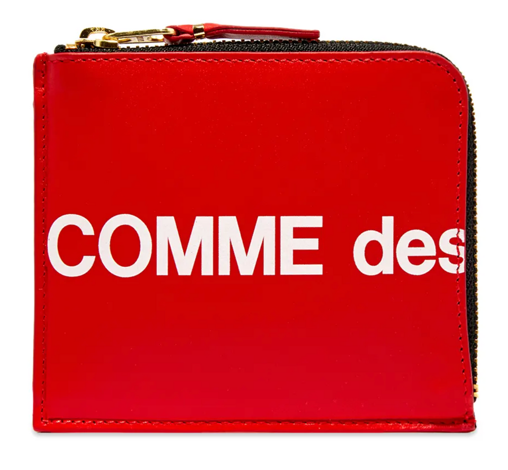 Wallet COMME des GARÇONS CDG Huge Logo Wallet SA3100HL (Red) – BASE Superstore