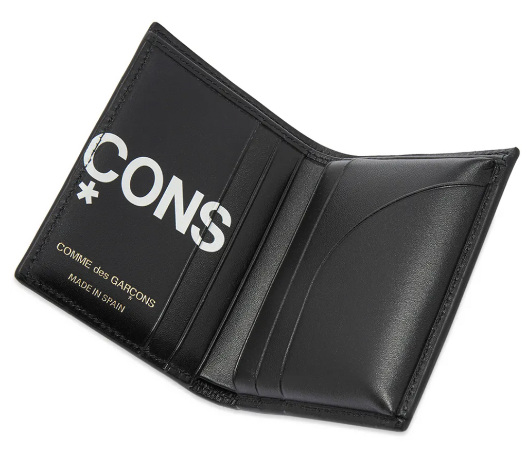 小物 COMME des GARCONS Huge Logo Wallet CDG Huge Logo Wallet SA0641HL (Black) – BASE Superstore