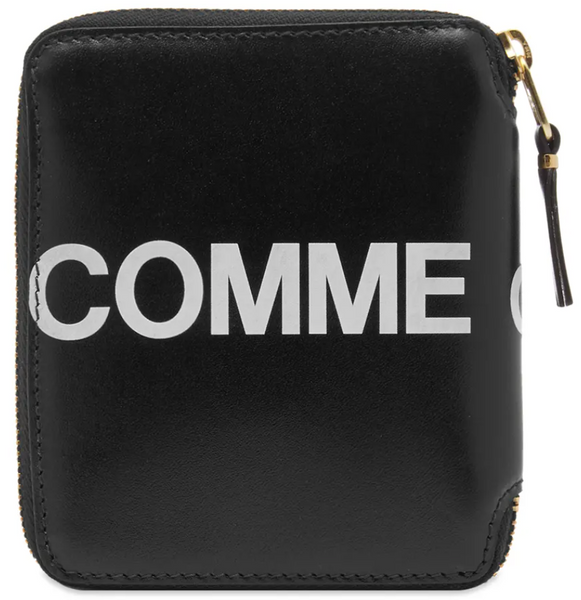 COMME DES GARCONS SA2100HL HUGE LOGO WALLET | BLACK