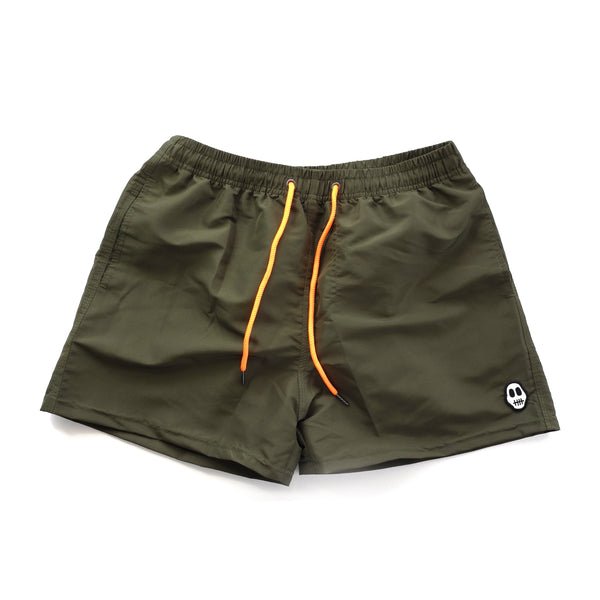 Fantôme Beach Shorts -  Olive Green